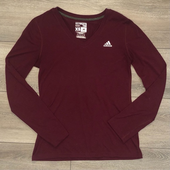 Adidas ultimate tee climalite long sleeve - Picture 1 of 5